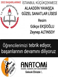 KÜÇÜKÇEKMECE ALAADDİN YAVAŞÇA GÜZEL SANATLAR LİSESİ ÖZEL YETENEK SINAVI BAŞARILARI