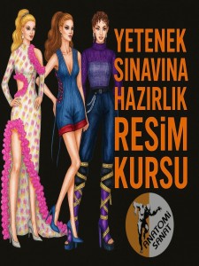 Yetenek Sınavına Hazırlık Moda Tasarım Kursları-Bakırköy